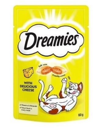 DREAMIES CHEESE 60G
