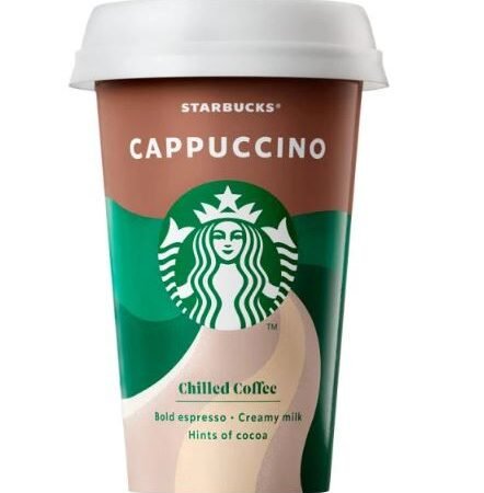 STARBUCKS CHILLED CAPPUCCINO