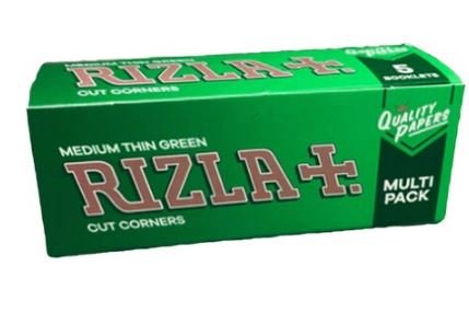 RIZLA PAPERS GREEN MPACK