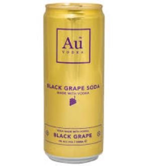 AU VODKA BLACK GRAPE 330ML