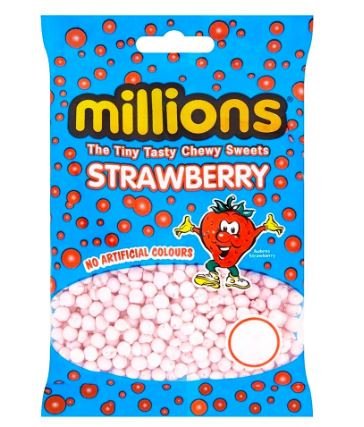MILLIONS STRAWBERRY 110G