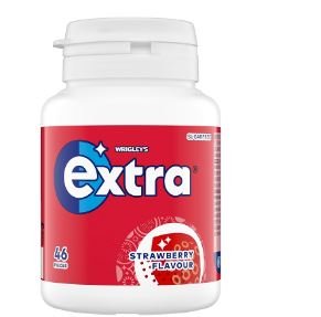 EXTRA STRAWBERRY SF GUM BOTT