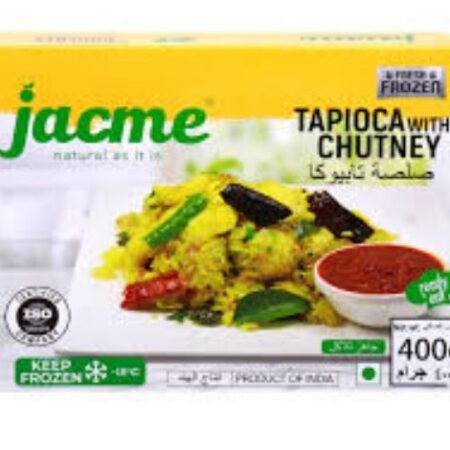 JACME TAPIOCA WITH CHUTNEY